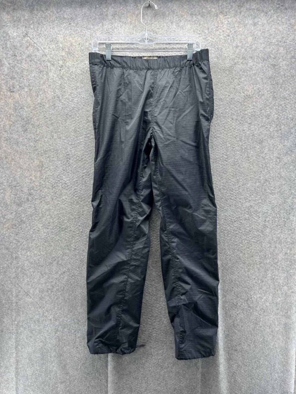 Equine Couture Rain Pants Womens 26 Black Spinnaker Waterproof Riding Equestrian
